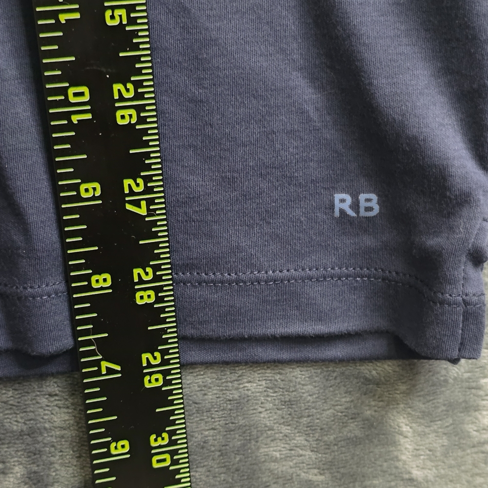 Robert Barakett Men's Navy Long Sleeve Shirt - Picture 9 of 9